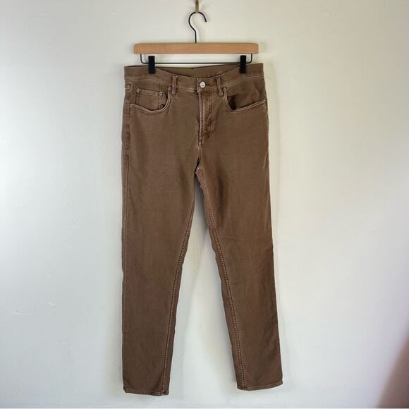 Faherty Brown Chinos Office Pants size 31 x 34 - Picture 1 of 9